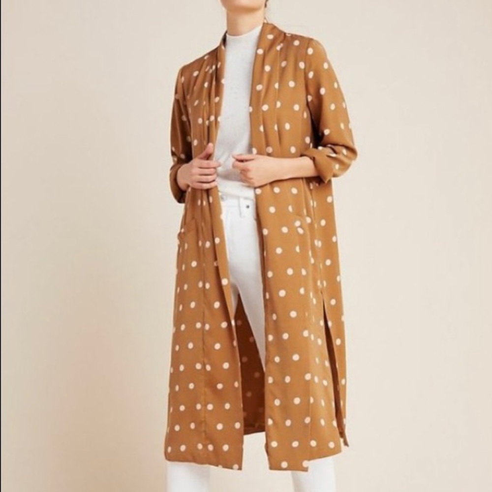 Anthropologie Polka-Dot Duster